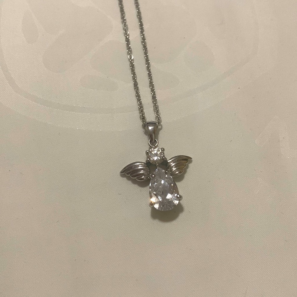Vintage EUC Angel Necklace